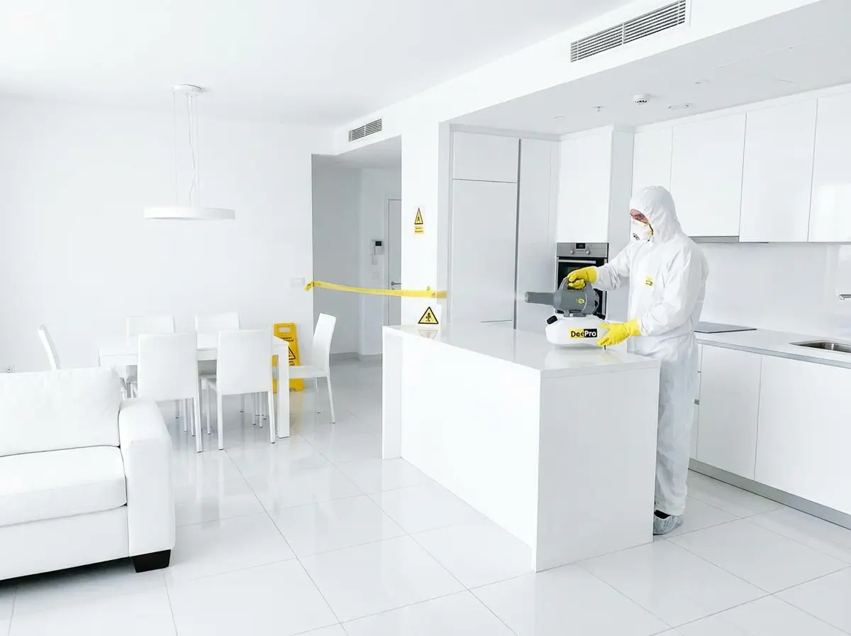 Результат дезинфекции поверхностей